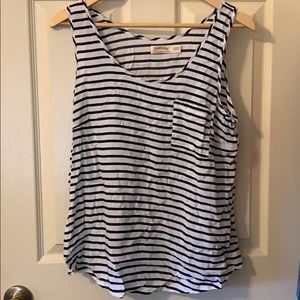 Casual striped tank
